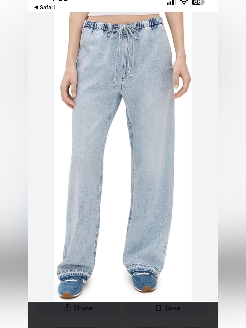 Light Wash Rag & Bone Ultra Featherweight Logan Beach Pants